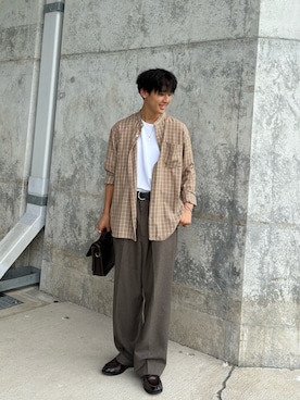 たつきさん（メンズ・175cm）の春コーディネート