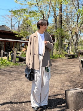 たつきさん（メンズ・175cm）の春コーディネート