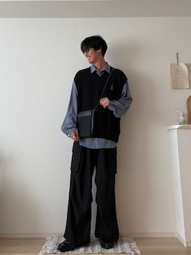 たつきさん（メンズ・175cm）の秋コーディネート