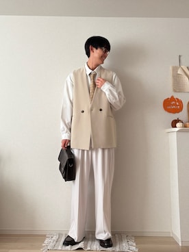 「RAGEBLUE（レイジブルー）のアイテム」を使った、たつきさん（メンズ・175cm）の秋コーディネート