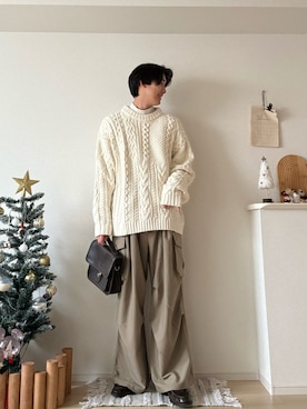 たつきさん（メンズ・175cm）の冬コーディネート