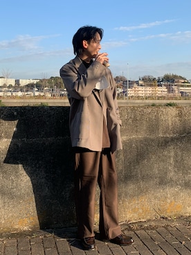 たつきさん（メンズ・175cm）の冬コーディネート