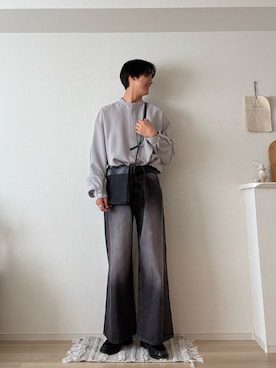 「tk.TAKEO KIKUCHI」｜たつきさん（メンズ・175cm・20代）の秋コーディネート