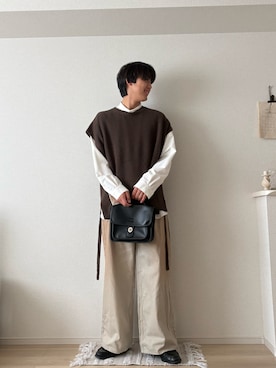 「Rocky Monroe（ロッキーモンロー）のアイテム」を使った、たつきさん（メンズ・175cm）の春コーディネート