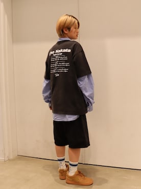 「KEBOZ（ケボズ）のアイテム」を使った、jumisaさん（レディース・160cm）の春コーディネート