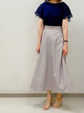tsuさん(レディース・158cm)の夏コーディネート