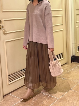 tsuさん（レディース・158cm）の秋コーディネート