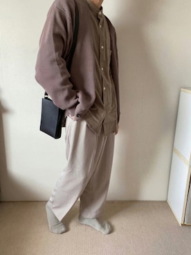 「UNIQLO（ユニクロ）の50色ソックス（消臭機能付き）（ソックス/靴下）」を使った、nairuさん（メンズ・163cm）の秋コーディネート