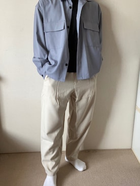 「UNIQLO（ユニクロ）の50色ソックス（消臭機能付き）（ソックス/靴下）」を使った、nairuさん（メンズ・163cm）の秋コーディネート