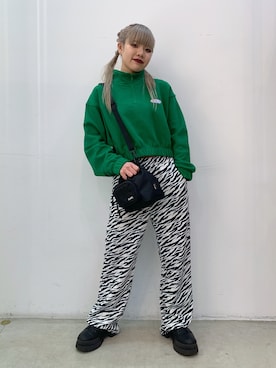 渡辺楓さん（レディース・150cm）の冬コーディネート