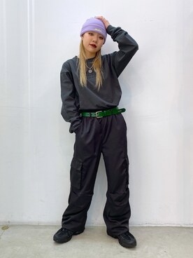 渡辺楓さん（レディース・150cm）の冬コーディネート