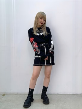 渡辺楓さん（レディース・150cm）の秋コーディネート