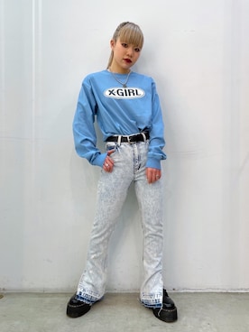 渡辺楓さん（レディース・150cm）の春コーディネート