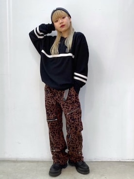 渡辺楓さん（レディース・150cm）の秋コーディネート