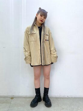 渡辺楓さん(レディース・150cm)の冬コーディネート