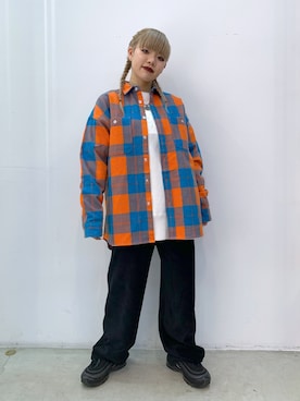 渡辺楓さん（レディース・150cm）の秋コーディネート