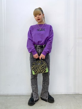 渡辺楓さん（レディース・150cm）の秋コーディネート