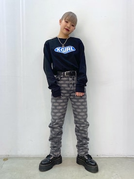 渡辺楓さん（レディース・150cm）の冬コーディネート