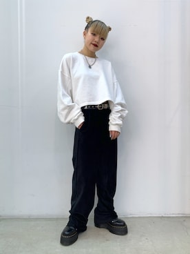 渡辺楓さん（レディース・150cm）の秋コーディネート