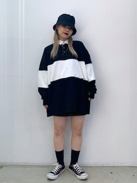 渡辺楓さん（レディース・150cm）の秋コーディネート