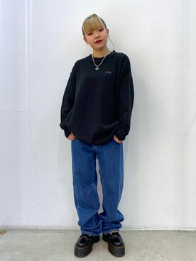 渡辺楓さん（レディース・150cm）の秋コーディネート