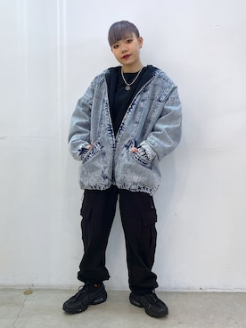 渡辺楓さん（レディース・150cm）の冬コーディネート