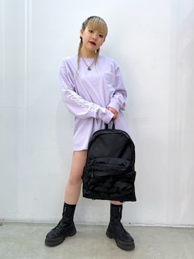 渡辺楓さん（レディース・150cm）の春コーディネート