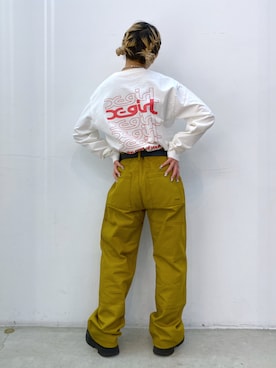 渡辺楓さん（レディース・150cm）の冬コーディネート