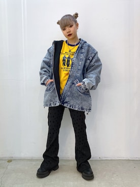 渡辺楓さん（レディース・150cm）の冬コーディネート