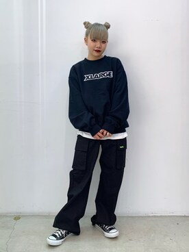 渡辺楓さん(レディース・150cm)の秋コーディネート