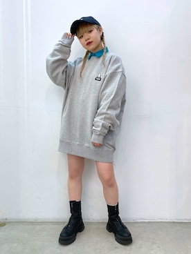 渡辺楓さん(レディース・150cm)の冬コーディネート