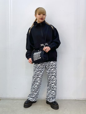 渡辺楓さん(レディース・150cm)の冬コーディネート