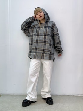 渡辺楓さん(レディース・150cm)の冬コーディネート