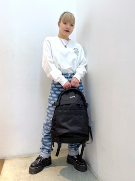 渡辺楓さん（レディース・150cm）の春コーディネート