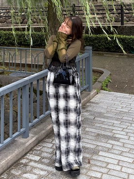 「forksy.（フォルクシー）のアイテム」を使った、かほさん（レディース・155cm）の春コーディネート