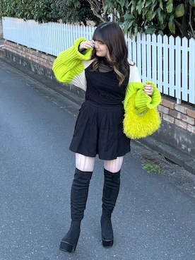 「Avail（アベイル）のアイテム」を使った、かほさん（レディース・155cm）の春コーディネート