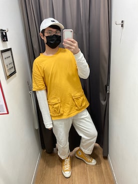 「日系休闲」｜昀さん（メンズ・171cm）の冬コーディネート