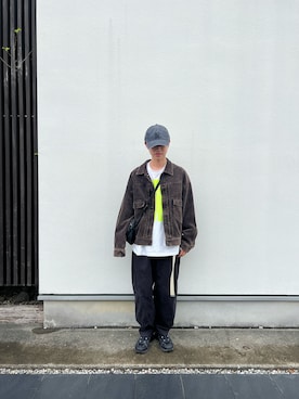「アイテム（その他アウター）」を使った、rikomarukoさん（キッズ・135cm）の秋コーディネート