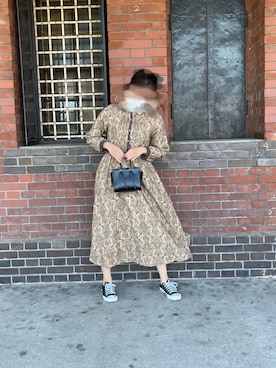 「CONVERSE（コンバース）のconverse（コンバース） ALL STAR OX（オールスターOX）（スニーカー）」を使った、ℝ𝕚𝕒𝕟𖤣𖥧𖥣𖡡さん（レディース・168cm）の秋コーディネート