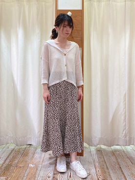 うやまさん（レディース・161cm）の夏コーディネート