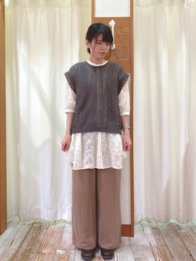 うやまさん（レディース・161cm）の夏コーディネート