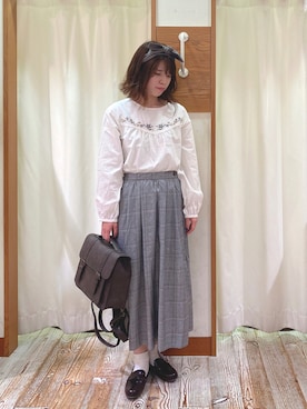 うやまさん（レディース・161cm）の秋コーディネート