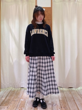 うやまさん（レディース・161cm）の冬コーディネート