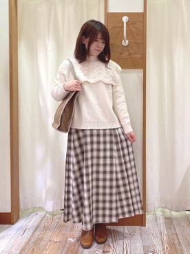 うやまさん(レディース・161cm)の秋コーディネート