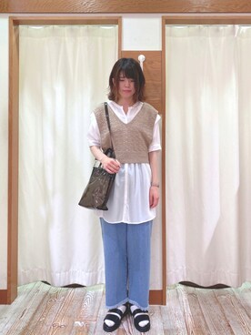 うやまさん（レディース・161cm）の夏コーディネート