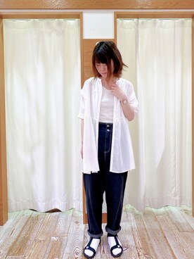 うやまさん（レディース・161cm）の夏コーディネート