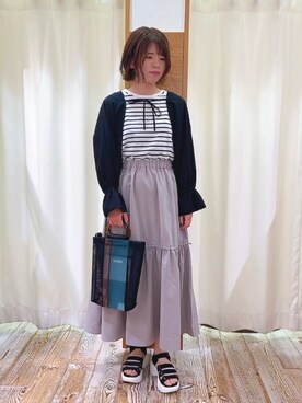 うやまさん（レディース・161cm）の夏コーディネート