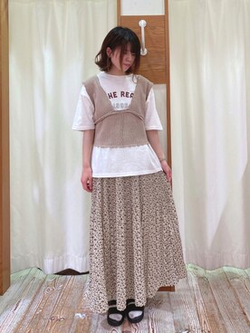 うやまさん（レディース・161cm）の夏コーディネート