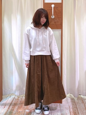 うやまさん（レディース・161cm）の秋コーディネート