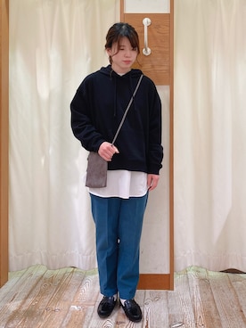 うやまさん（レディース・161cm）の冬コーディネート